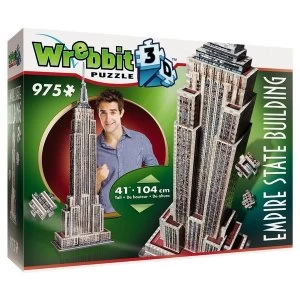 Image of Wrebbit 3D Empire State Building Jigsaw Puzzle - 975 Pieces