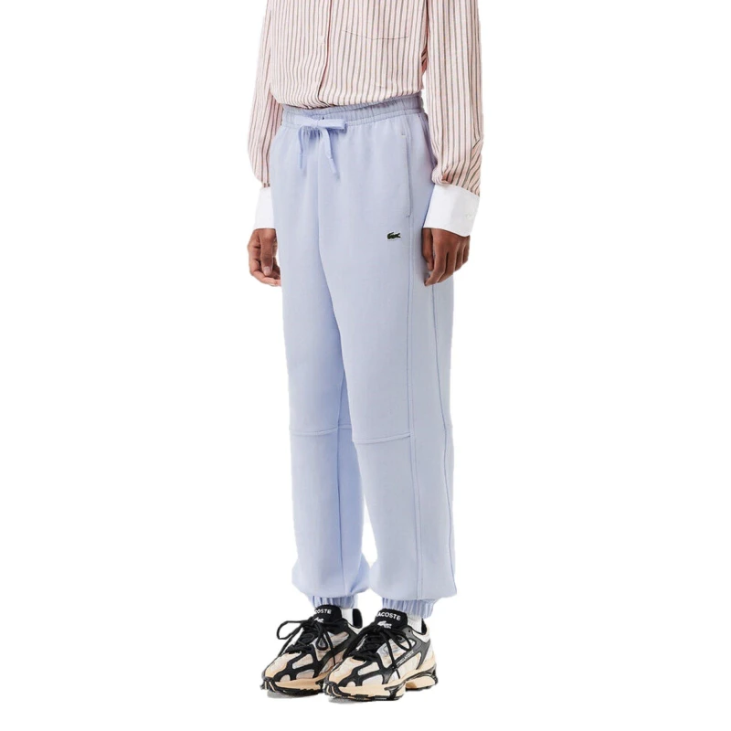 Image of Lacoste Womens Closed Hem Fleece Joggers Phoenix Blue female 6 (34)