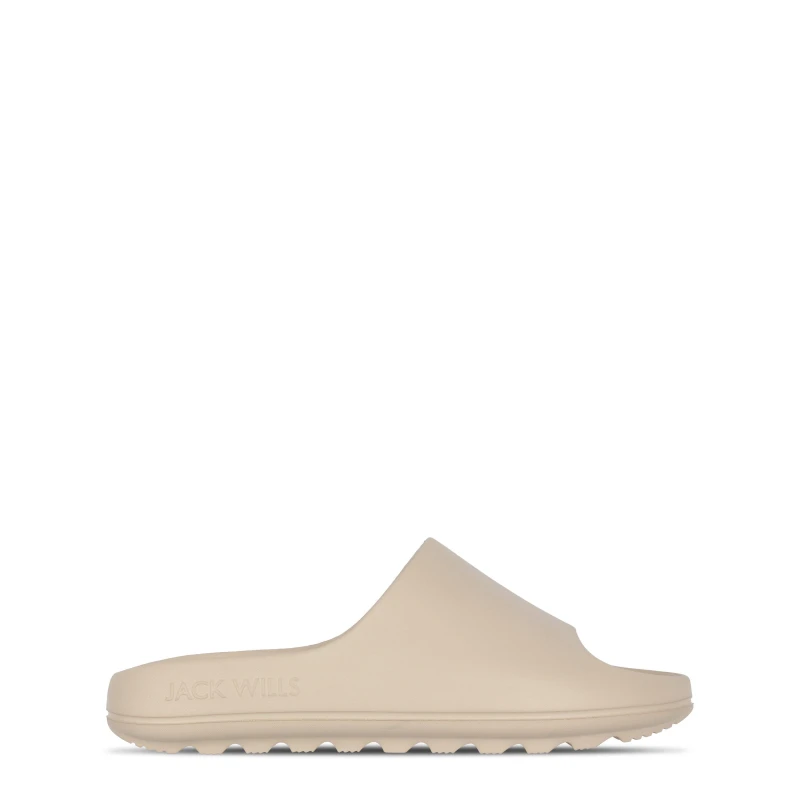 Image of Jack Wills Chunky Sliders Mens Ecru unisex 7 (41)