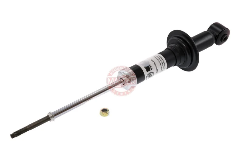 Image of MASTER-SPORT 313861-PCS-MS Shock absorber Rear Axle, Gas Pressure, Twin-Tube, Suspension Strut, Bottom eye Shock Absorber (854)