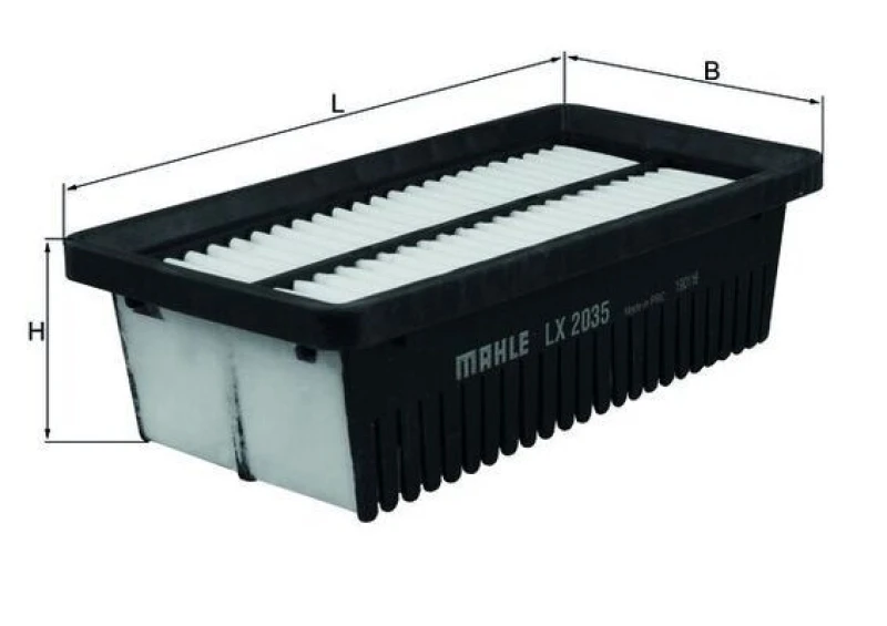 Image of Air filter MAHLE LX 2035