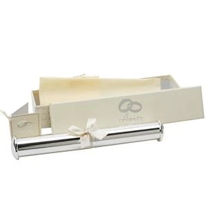 Image of Amore By Juliana Silver Plated Wedding Certificate Holder