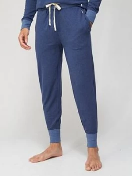 Image of Polo Ralph Lauren Fleece Sleep Lounge Pants - Blue Size S, Men