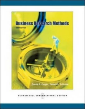 Image of Business Research Methods by Donald R Cooper Paperback