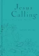 Image of jesus calling deluxe edition teal cover enjoying peace in his presence