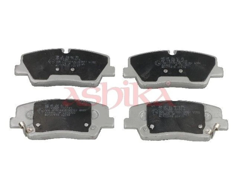 Image of ASHIKA Brake pad set ASHIKA 51-0H-H10