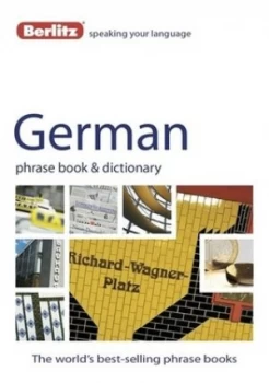 Image of German Phrase Book and Dictionary by Berlitz Publishing Paperback