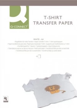 Image of Q Connect T Shirt Transfer Paper Pk10