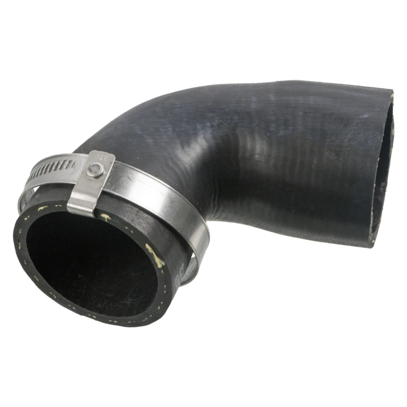 Image of FEBI BILSTEIN 198119 Turbocharger Hose with hose clip, Rubber Rubber Charger Intake Hose (3314)