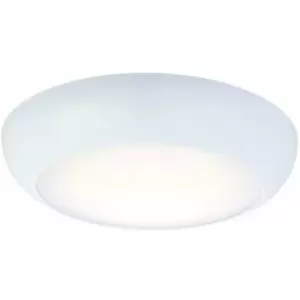 Image of Led Ceiling Light Microwave Sensor & Emergency 12W Cool White IP65 Bathroom