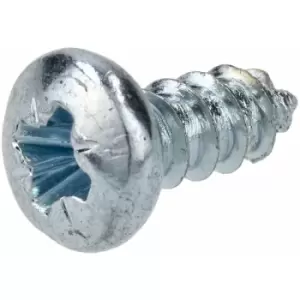 image of R-tech - 337106 Pozi Pan Head Self-Tapping Screws No. 4 6.5mm - Pack Of 100