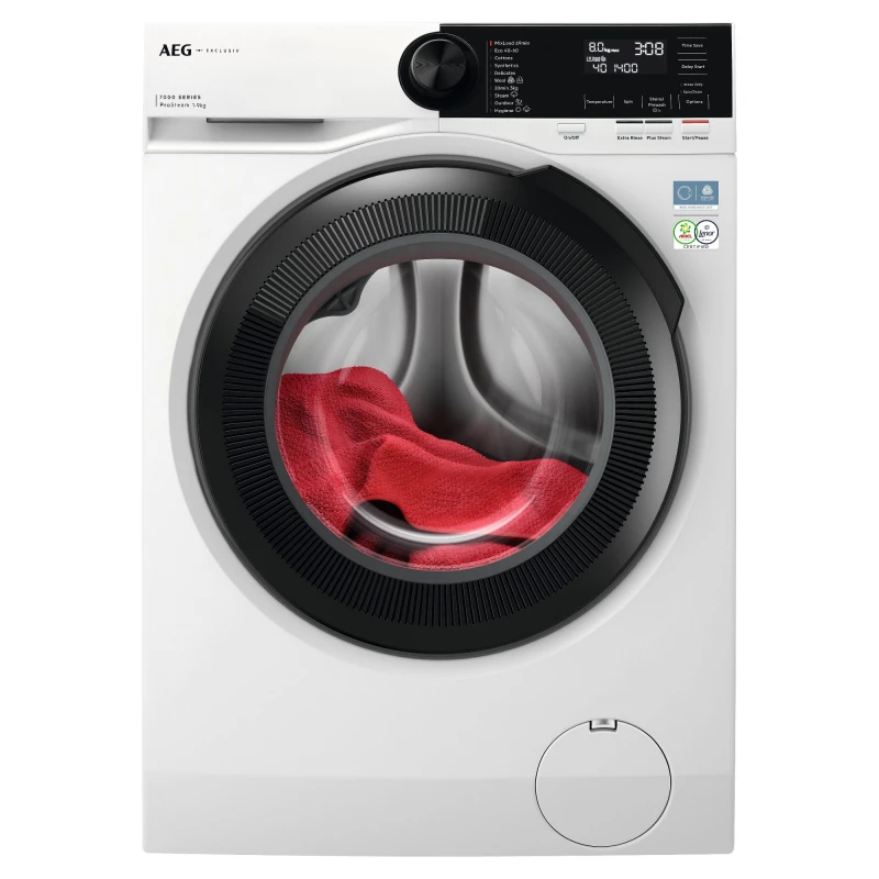 Image of AEG 9KG Series 7000 ProSteam Washing Machine 1400RPM LFSR72944B White LFSR72944B