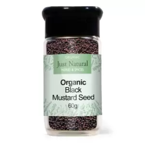 Image of Just Natural Mustard Seed Black (jar) 60g