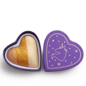 Image of I Heart Revolution Midnight Unicorn Heart Highlighter