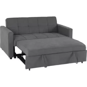 image of Seconique - Astoria Sofa Bed in Grey Fabric Contemporary and minimalist