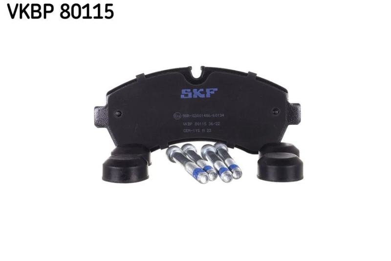 Image of SKF Brake pad set SKF VKBP 80115