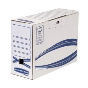 Image of Fellowes Bankers Box Basic 123mm Foolscap Transfer File 1 x Pack of 20 Transfer Files