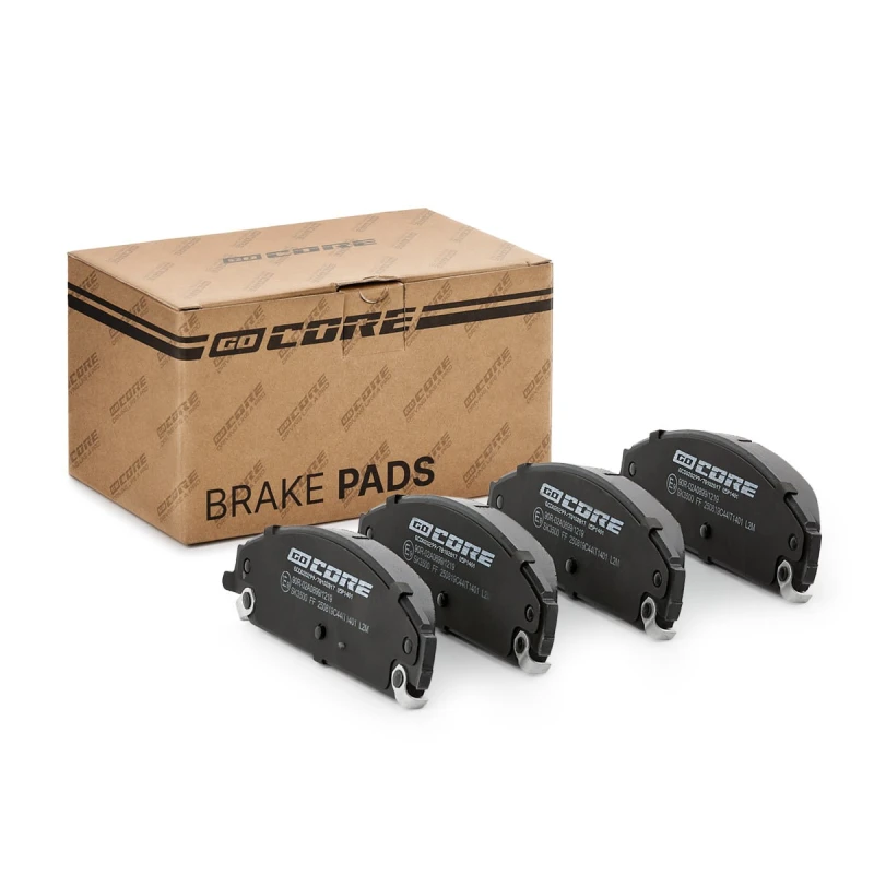 Image of goCORE GCD020299 Brake pad set with acoustic wear warning Brake Pad Set,disc brake (402)