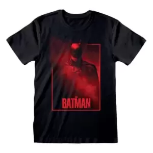 Image of The Batman T-Shirt Red Smoke Size M