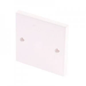 Image of Wickes Flex Outlet Blanking Plate - White