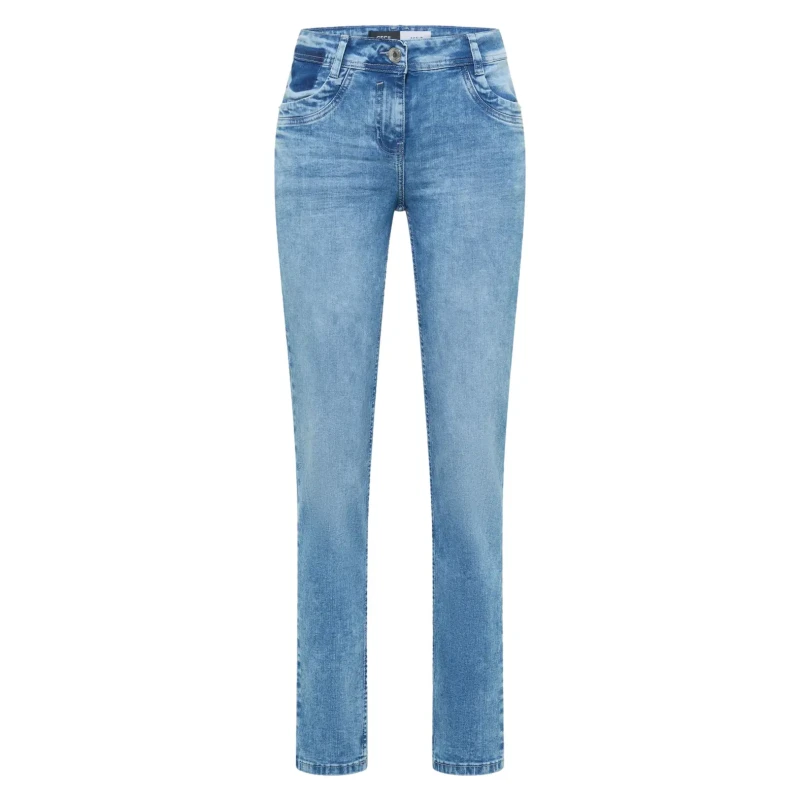 Image of cecil Womens jeans Cecil Scarlett Bleu Female 25