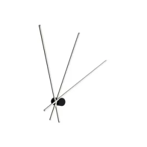Image of Fan Europe SHANGHAI LED Semi Flush Light Black 1790lm 3000K 100x92x14.5cm