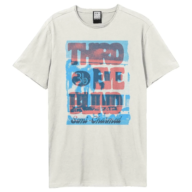 Image of Amplified Amplified Men Semi Charmed Third Eye Blind T-Shirt in White Size: X-Small White XS Male 5063574716185