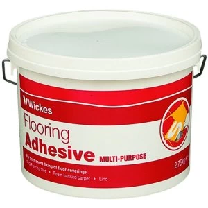 image of Wickes Multi Purpose Flooring Adhesive - 2.75KG