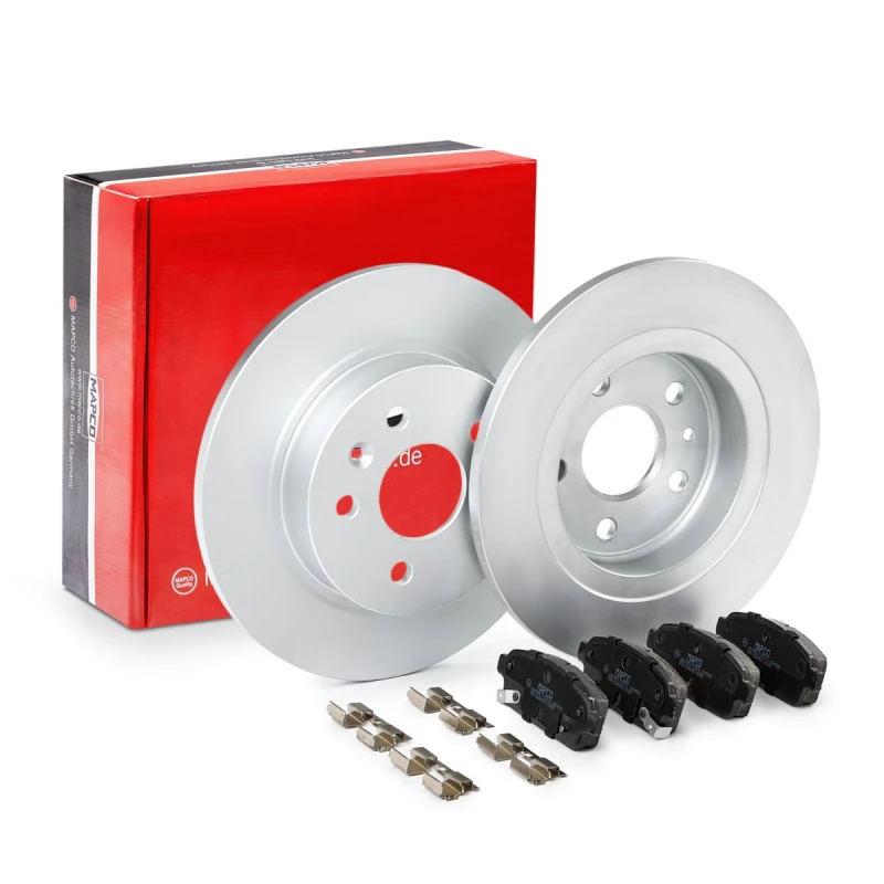 Image of Brake discs and pads set MAPCO 47854HPS