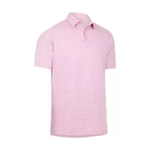 Image of Callaway Golf Polo Shirt Mens - Pink