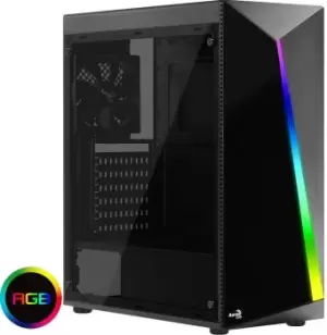 image of AeroCool Shard RGB LED ATX Mid Tower PC Case