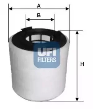 Image of 27.621.00 UFI Air Filter