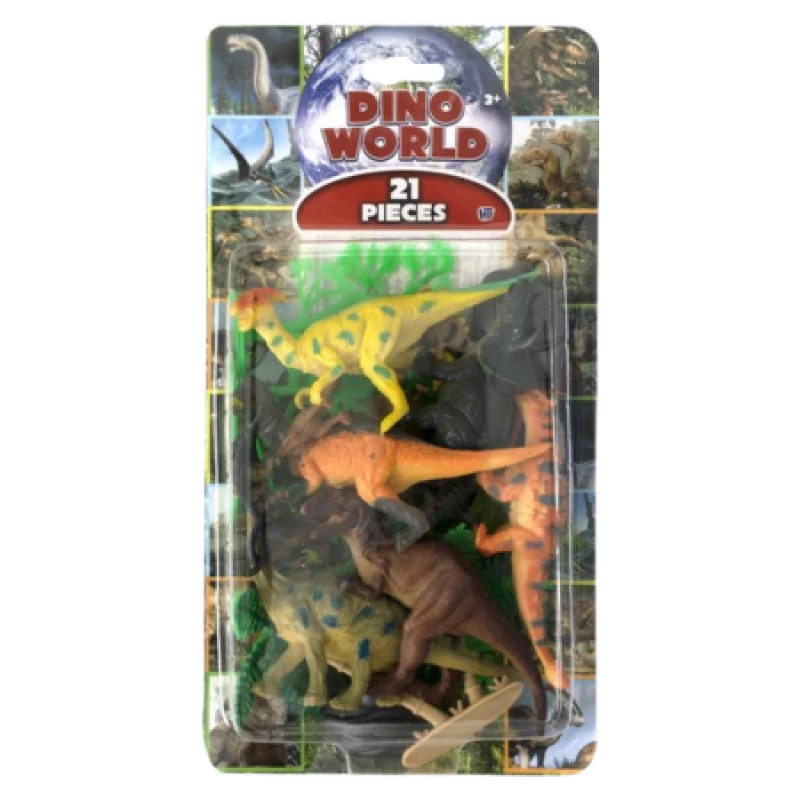 Image of HTI Dino World Dinosaurs - 21 Pcs HTI-1374217