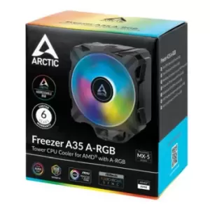 image of Arctic Freezer A35 A-RGB AMD Heatsink And Fan CPU Cooler