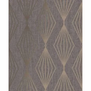 Image of Boutique Marquise Geometric Wallpape Smokey Quartz