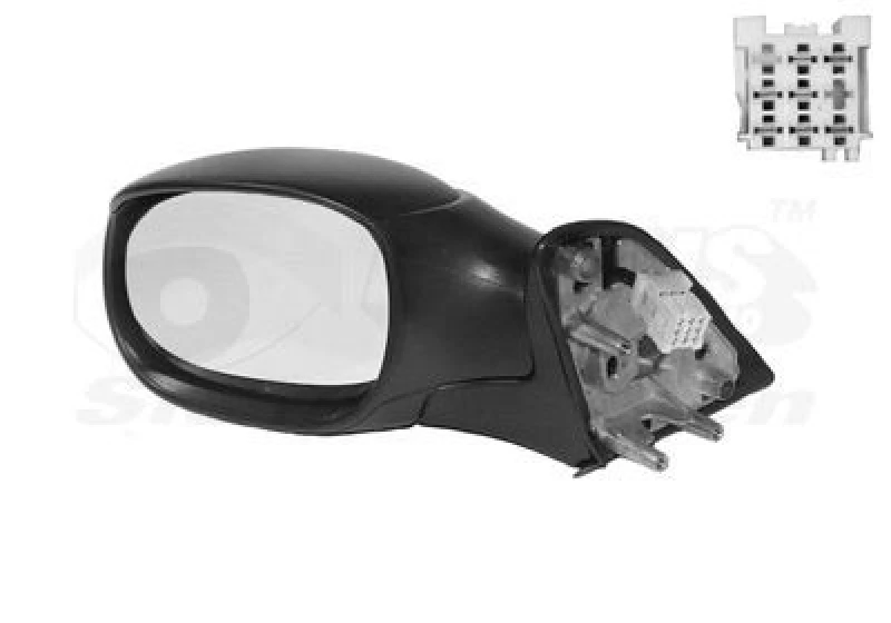 Image of VAN WEZEL Wing mirror VAN WEZEL 0957817