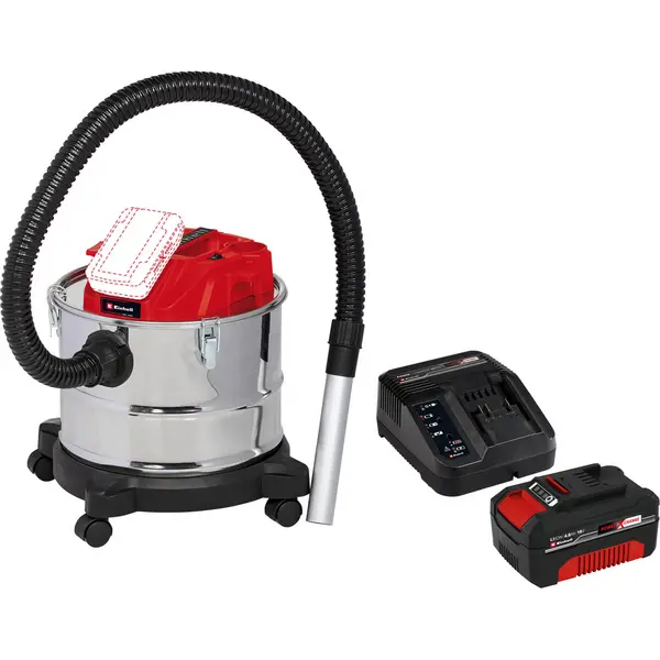 Image of Einhell Cordless Ash TE-AV 18 Li Vacuum Cleaner