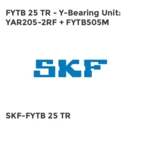 Image of FYTB 25 TR - Y-Bearing Unit: YAR205-2RF + FYTB505M