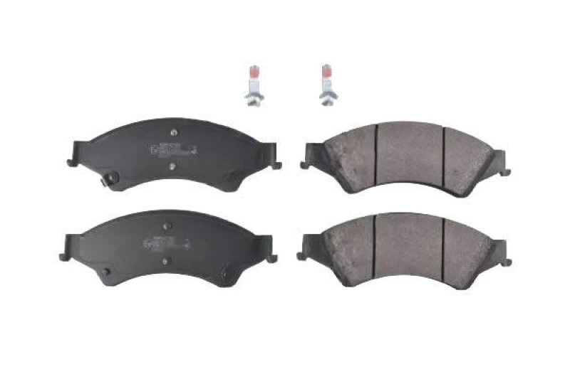 Image of Blue PRINT ADM542104 Brake pad set Front Axle, with acoustic wear warning, with bolts/screws Brake Pad Set,disc brake (402)