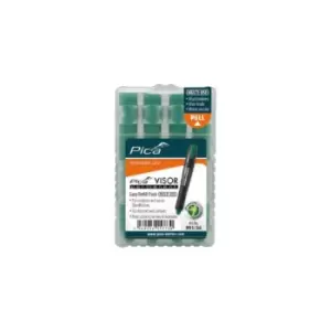 image of Pica Visor Permanent Longlife Indutrial Marker Refills 4 pack Green 991/36