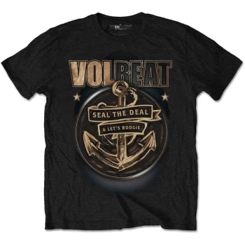Image of Volbeat - Anchor Unisex Large T-Shirt - Black