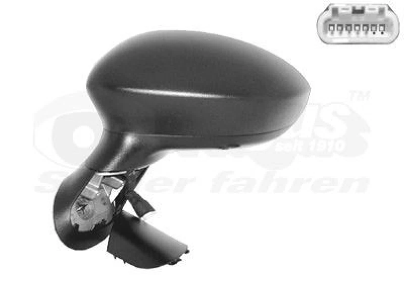 Image of VAN WEZEL Wing mirror VAN WEZEL 1624807