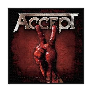 Image of Accept - Blood of Nations Standard Patch