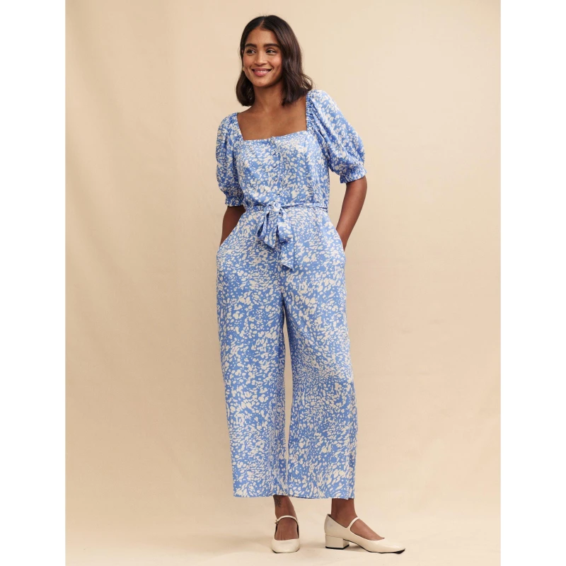 Image of Nobodys Child Romily Jumpsuit Blue female 16 (XL)