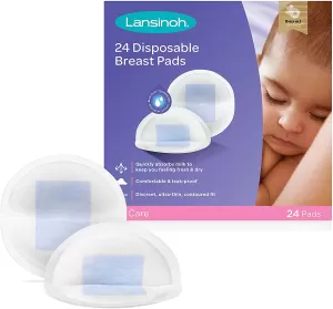 image of Lansinoh Disposable Nursing Pads X24