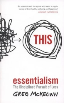 Image of Essentialism by Greg Mckeown Paperback