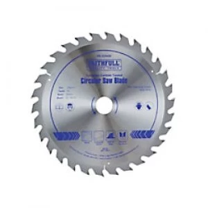 Image of Faithfull TCT Circular Saw Blade 250 x 30 mm x 24T
