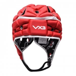 image of VX-3 Airflow Rugby Headguard - Red