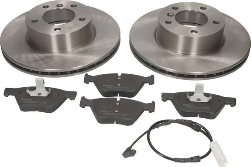 Image of Brake discs and pads set MAPCO 47784/1
