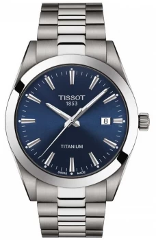Image of Tissot Gentlemen Titanium Grey/Silver Titanium Bracelet Watch